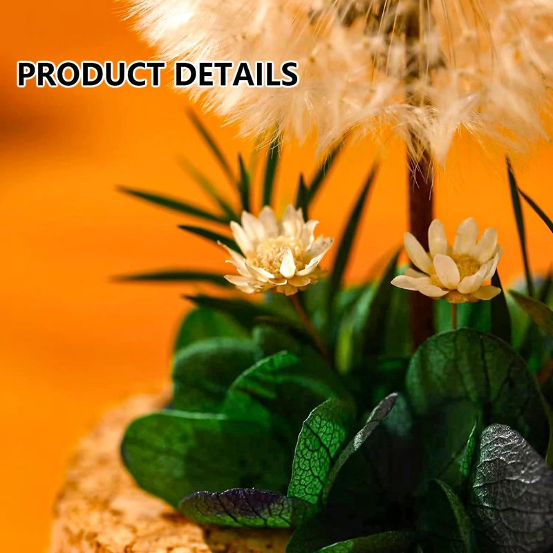 Forever Preserved Real Dandelion Gift For Women, Eternal Flower Gift For Mom New