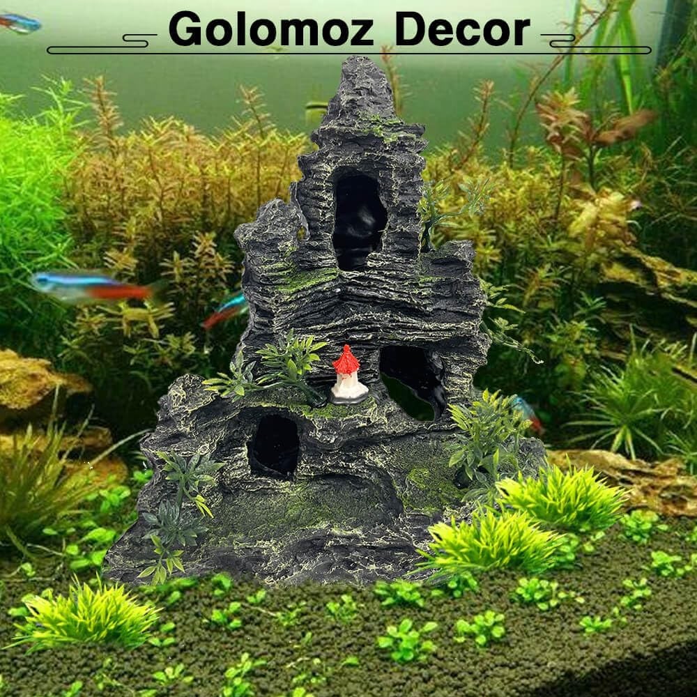 Aquarium Decorations Large and Tall Large Aquarium Decoration for Fish Tank Deco