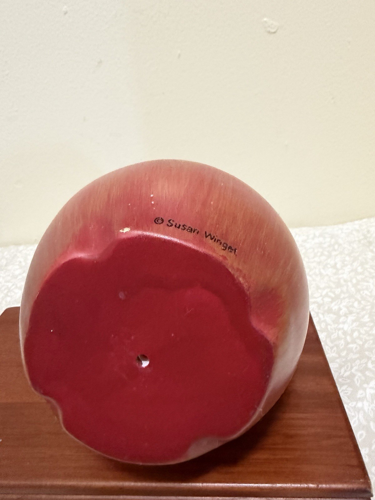 Decorative Apple Whit Leaves & Flower For Mothers Day or For Any Occasion Mom