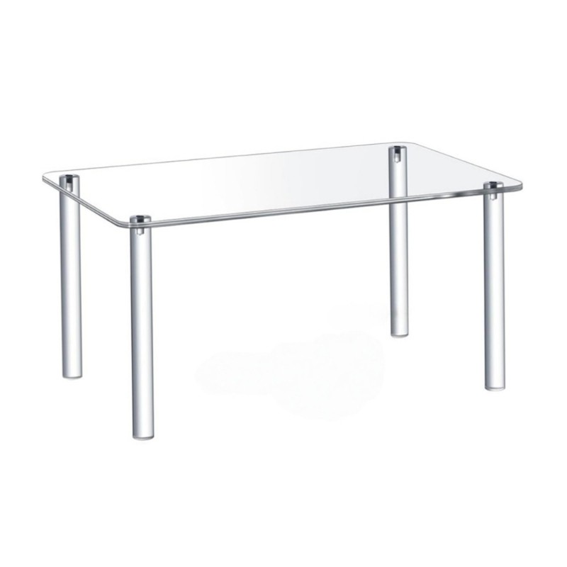 Contemporary Acrylic Plant Shelf for Modern Living Space Decoration Enhancement
