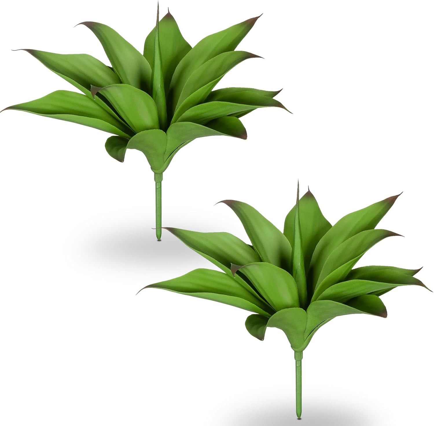 Artificial Agave Plants,Large UV Resistant Fake Agave Planters for Indoor and Ou