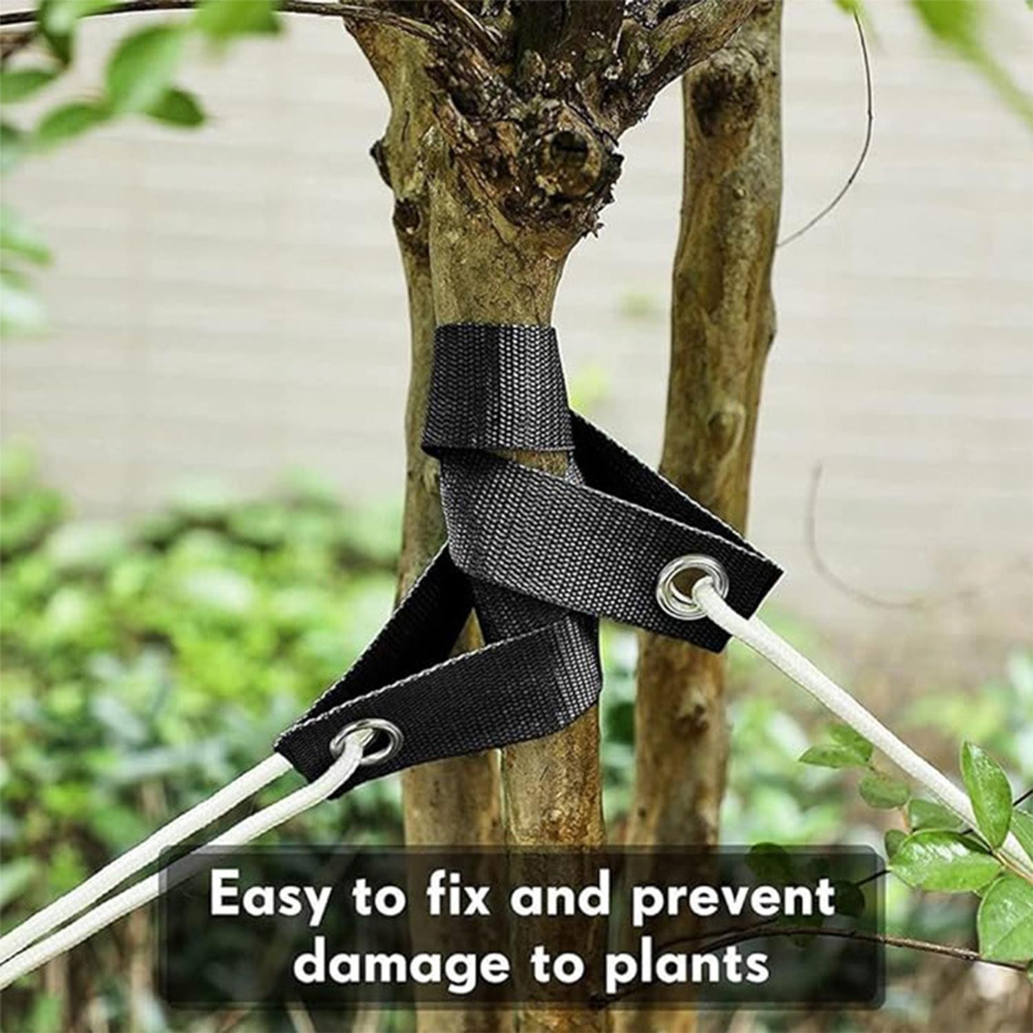 5/10pcs Windproof Nylon Tree Belt, Anti-hurricane Branch Support Strap