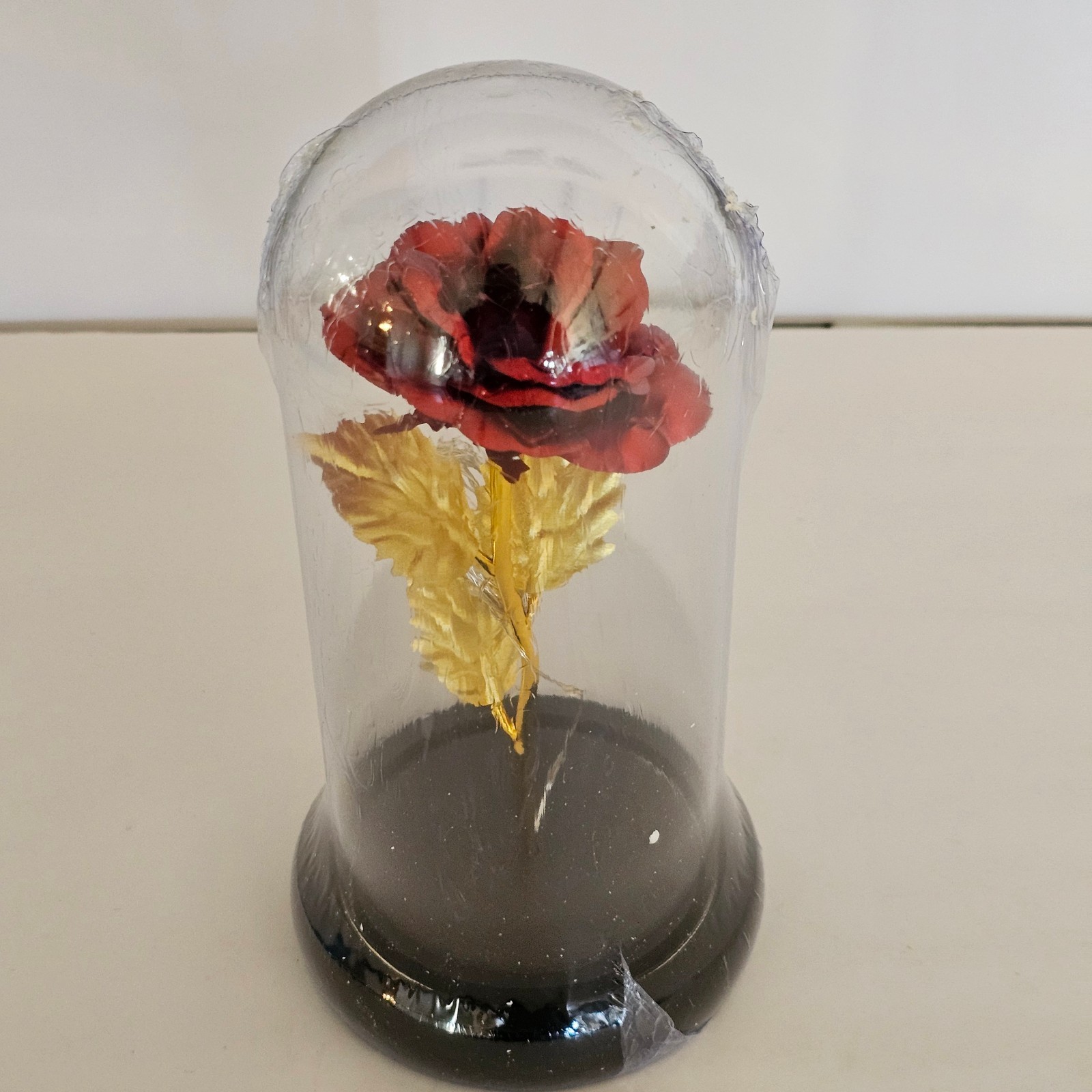 Eternal Forever Rose in Glass Dome with LED Light Romantic Christmas Gift