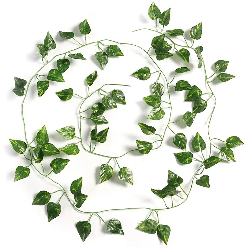 2.1M Artificial Hanging Plant Fake Vine Ivy Leaf Greenery Garland Garden Fence E