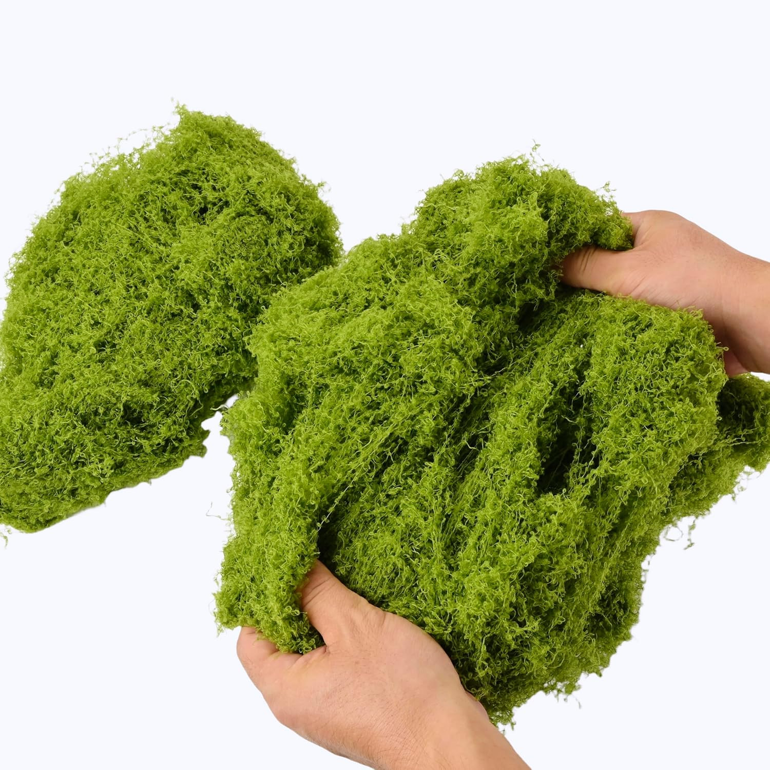 Green Simulation Moss, Forest Filiform False Grass, Used to Make Landscape, Wall