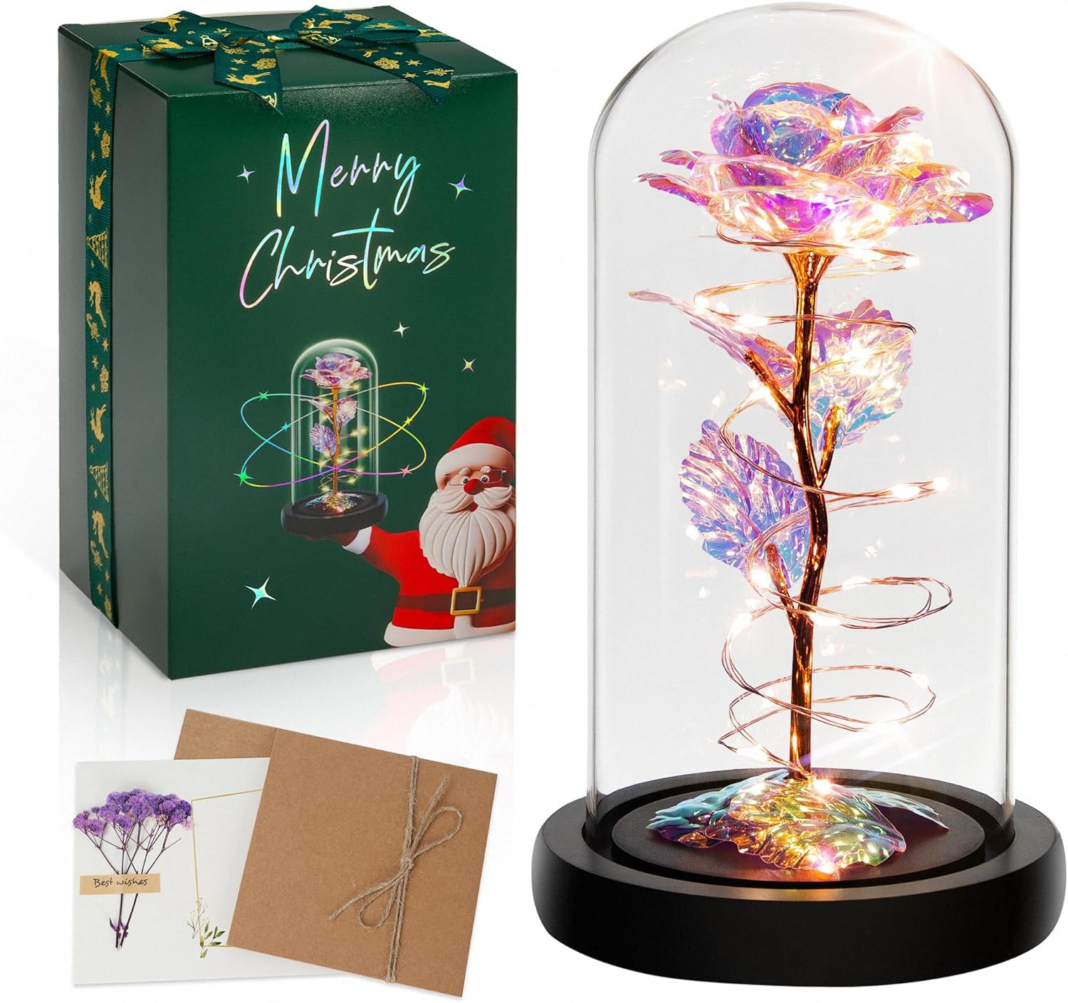 Christmas Rose Gifts for Women,Birthday Gifts for Women Mom Christmas,Flowers fo
