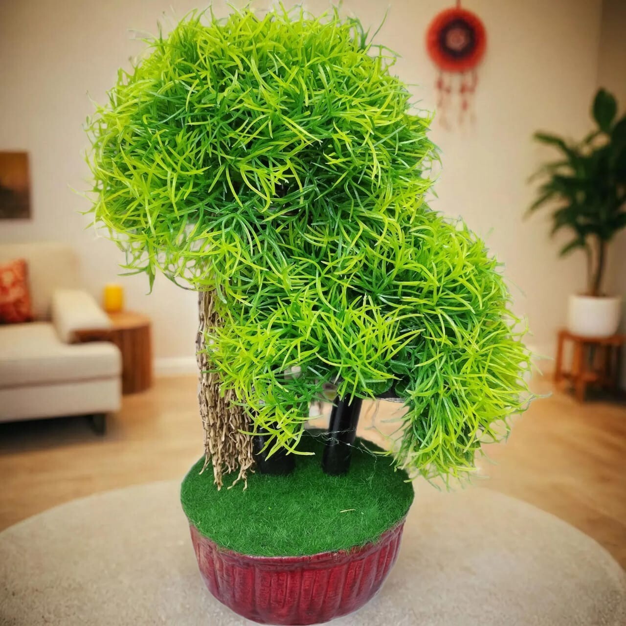 Simonart and printing artificial handicraft bonsai tree 1ft 1pice