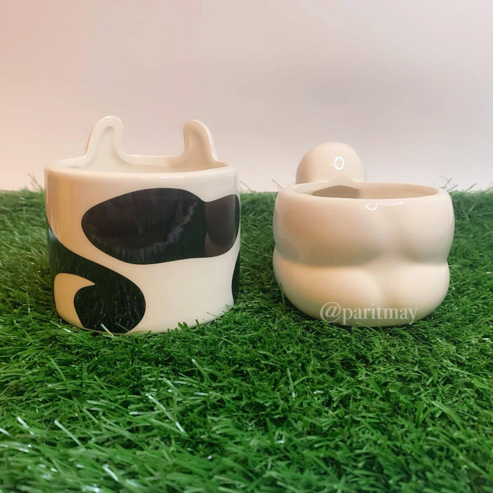 Target Bullseye’s Playground Ceramic Planters 2 Pack Sloth & Dog 2-Pack (NEW)