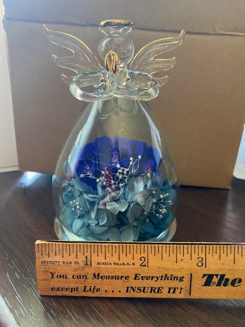 ANLUNOB The Only Eternal Rose- Blue – Great gift for Mom, Grandmother, Sister