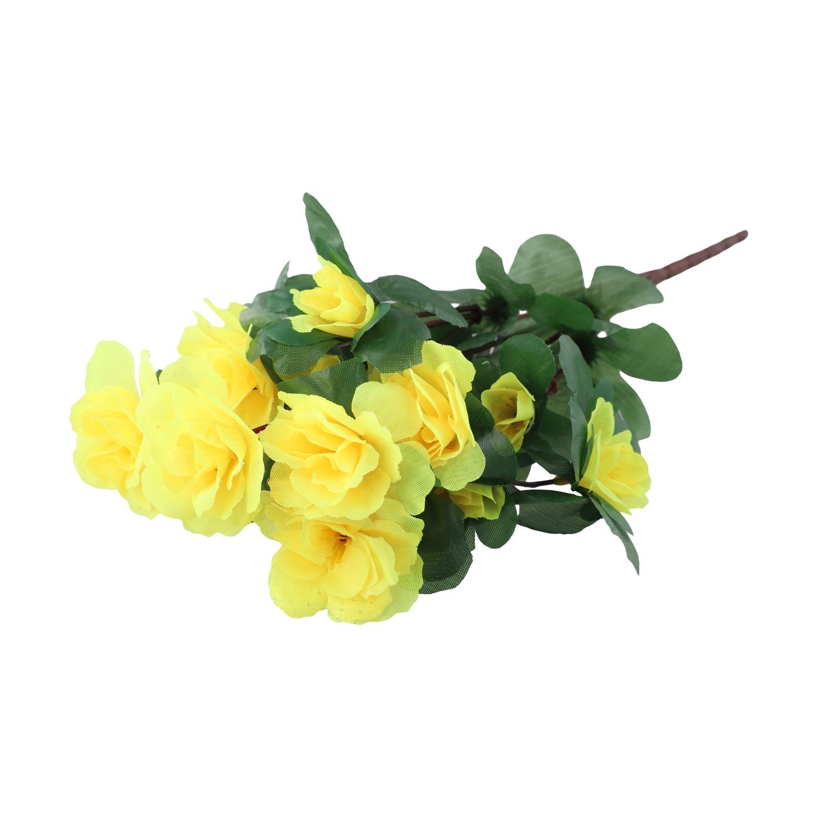 Artificial Azalea Flowers for Vase and Table Decor with Flexible Stems