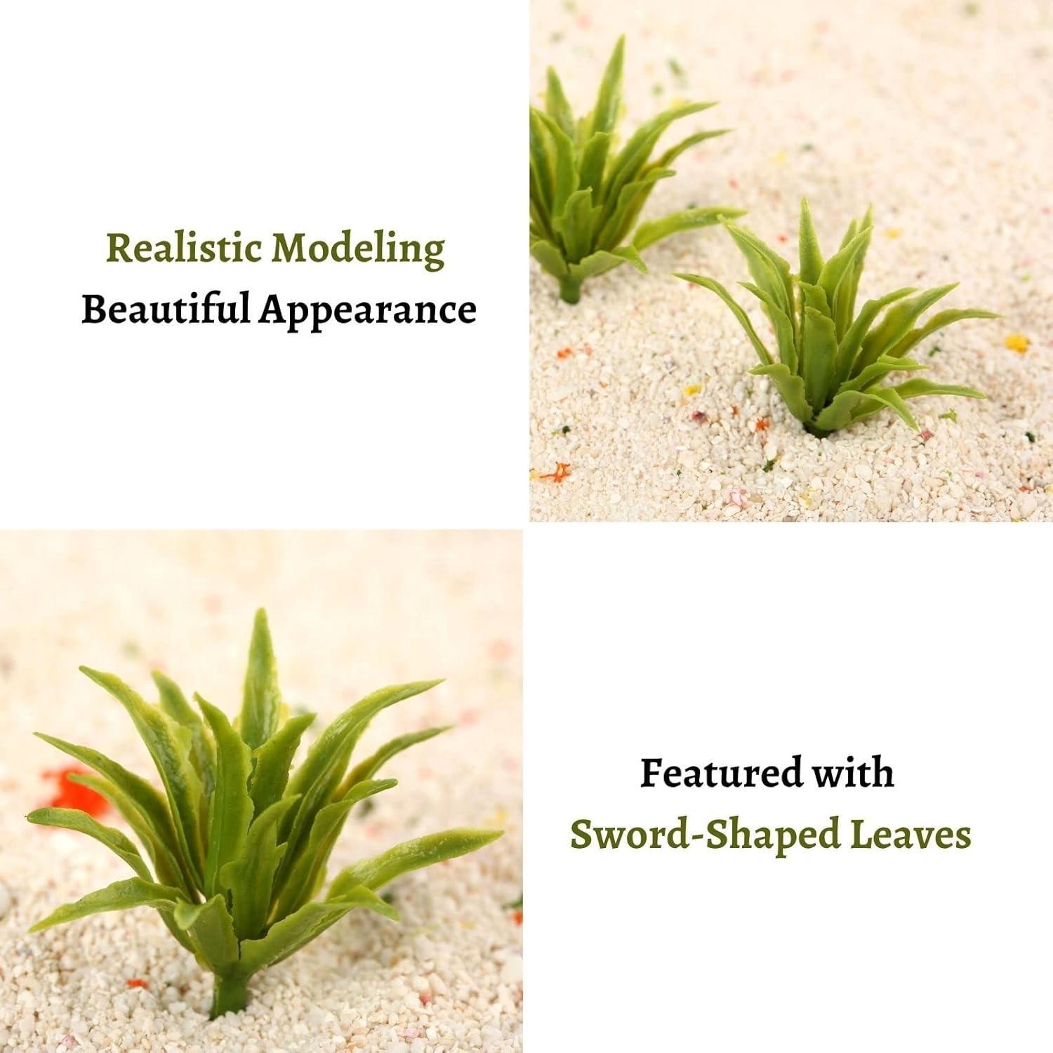 High-Quality 50pcs Artificial Plants – Ideal for Gardens & Model Landscapes