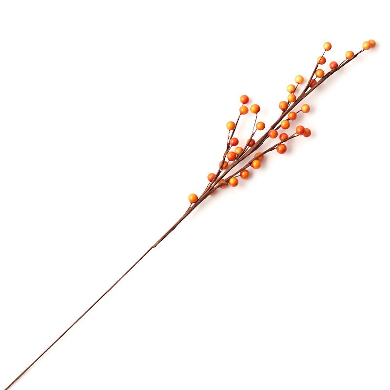 Factory Direct Craft Set of 24 Autumn Orange Artificial Berry 22″ Sprays