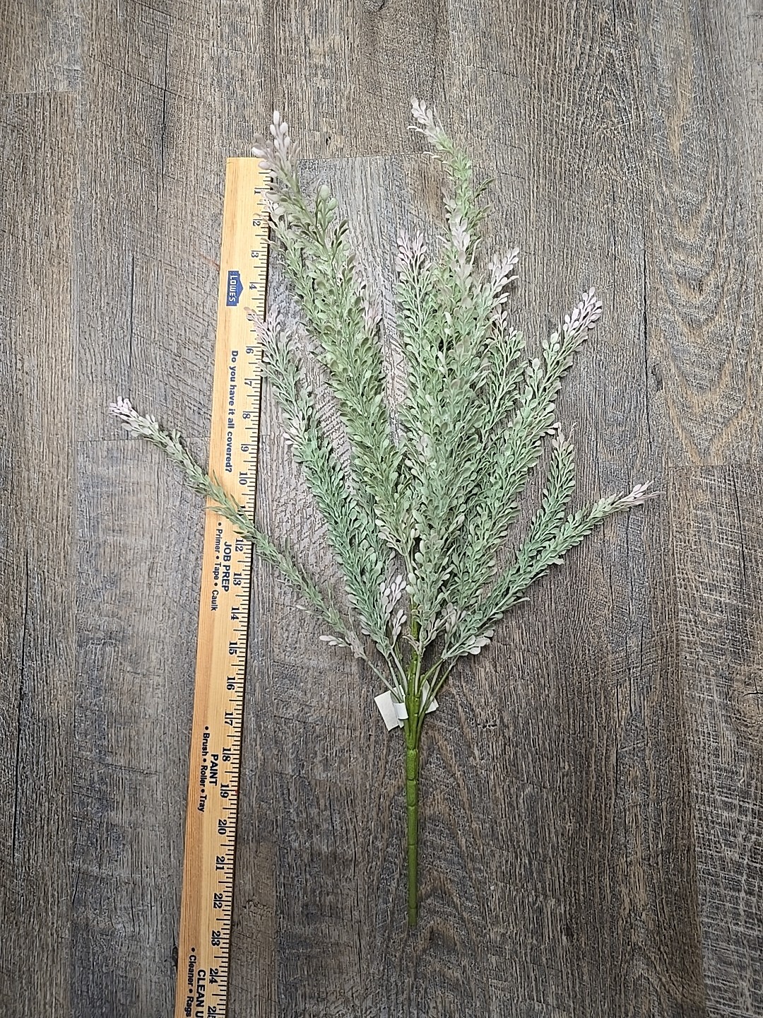23 INCH REAL TOUCH SOFT GREEN W/PINK FOLIAGE BUSH FLORAL