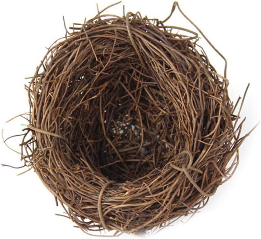 Easter Bird Nest Anti-Scratch Decorative Lightweight Egg Decoration Prop East…