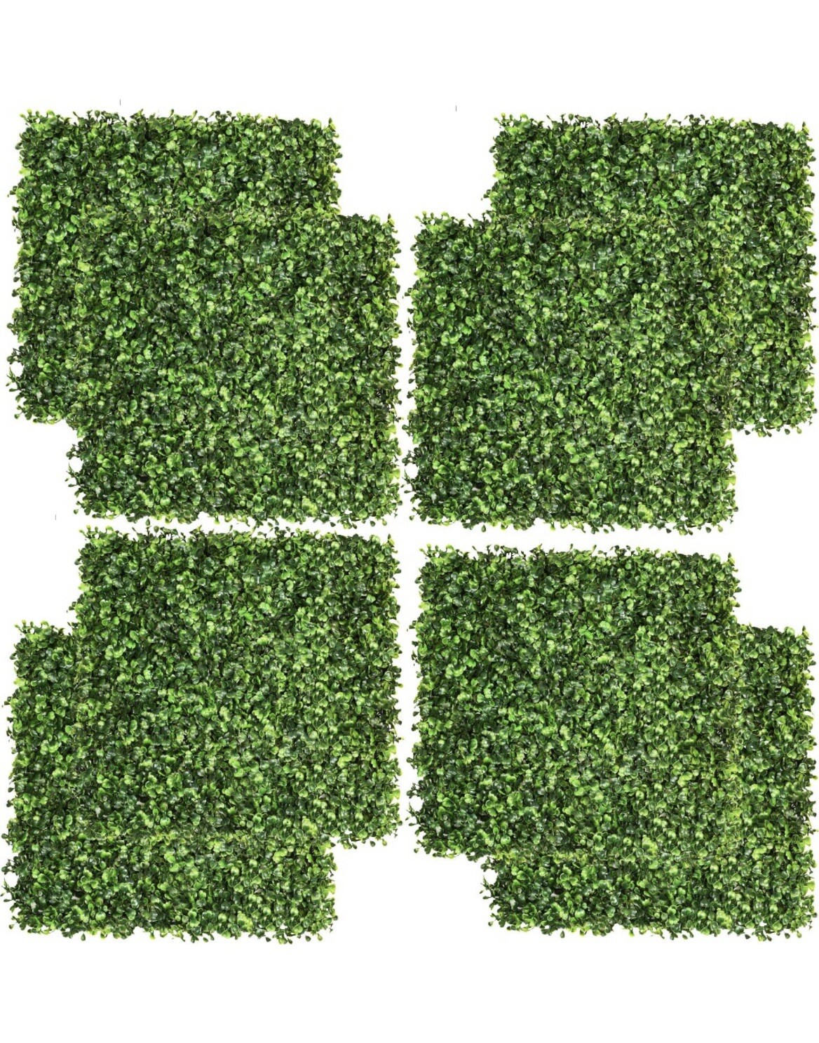 8 Piece Dearhouse Artificial Boxwood Panels