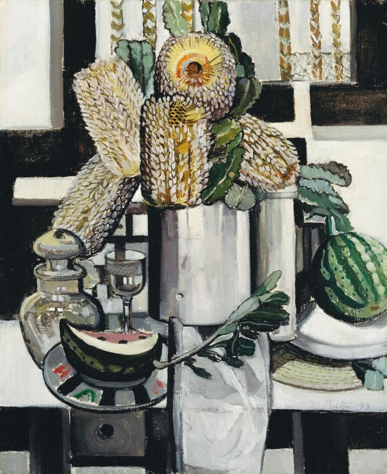 Native Honeysuckle by Margaret Preston – 1933 Modernist Botanical Art Print