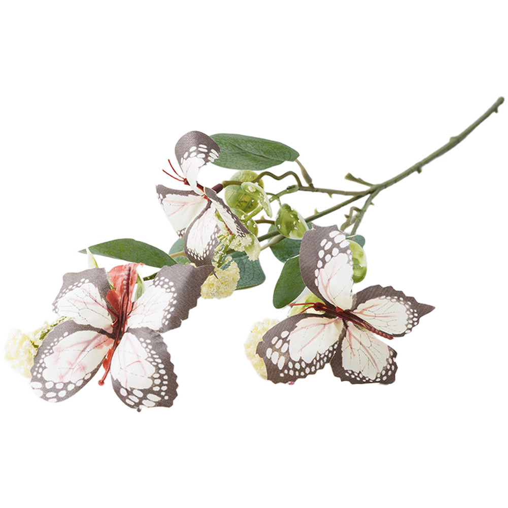 Butterfly Flower Silk Artificial 50cm for Wedding Party Home Garden Photo Setup