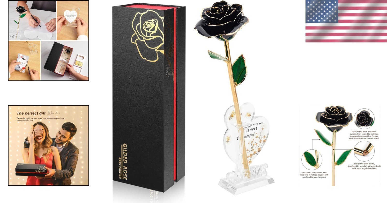 Romantic Infinity Rose Decor for Women