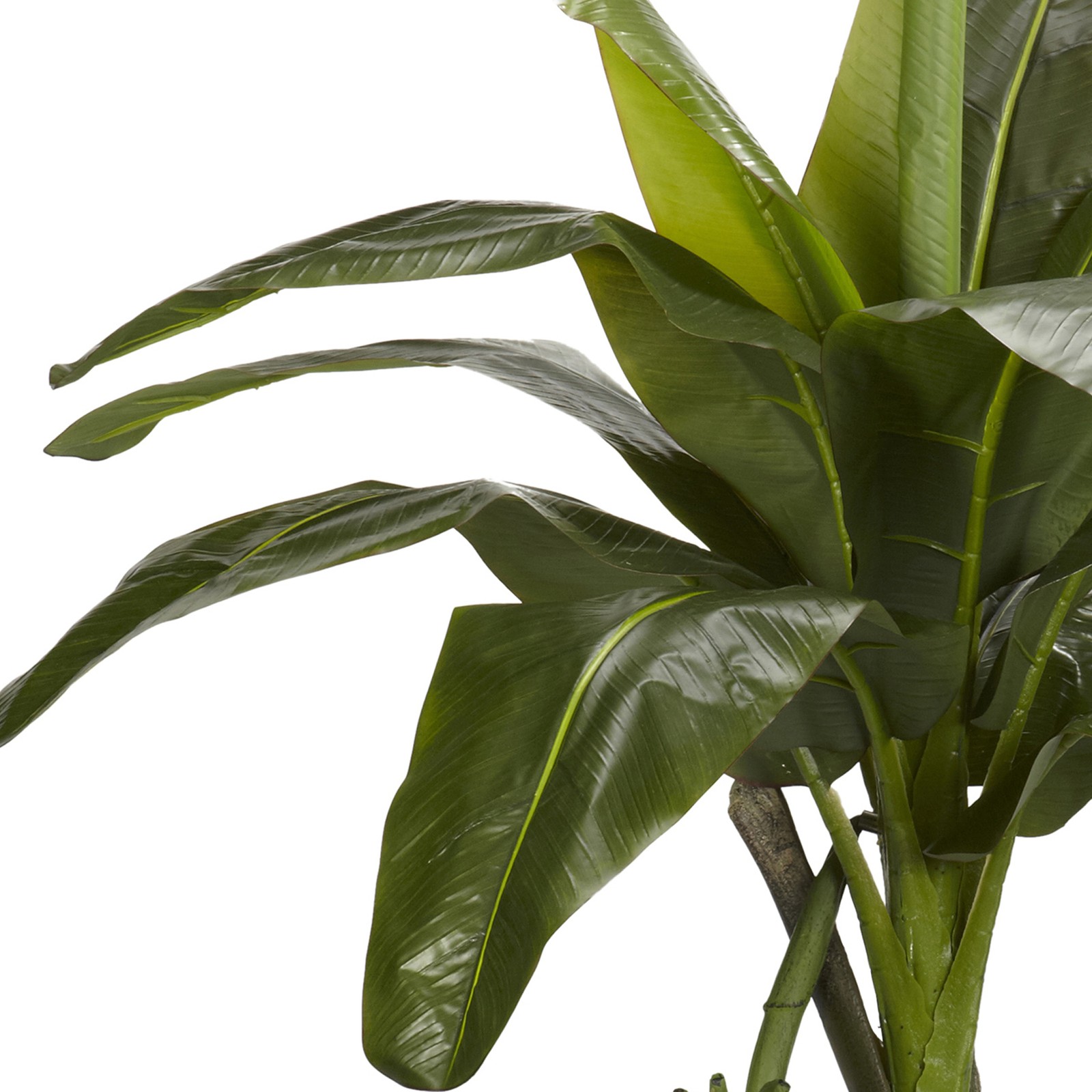 Nearly Natural 72″ Banana Silk Tree Real Touch with Tiny Sprout Bananas in Green
