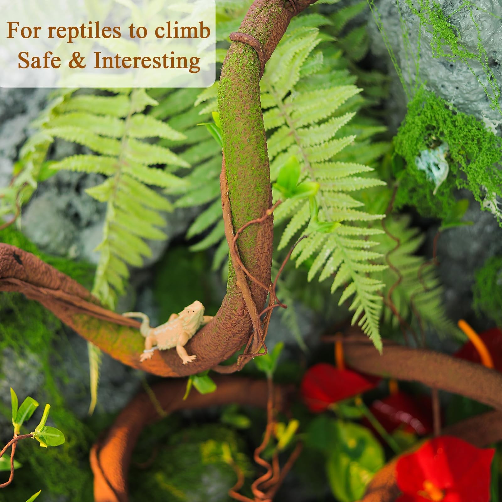 Artificial Tree Branch 63in Bendable Faux Wood Vine