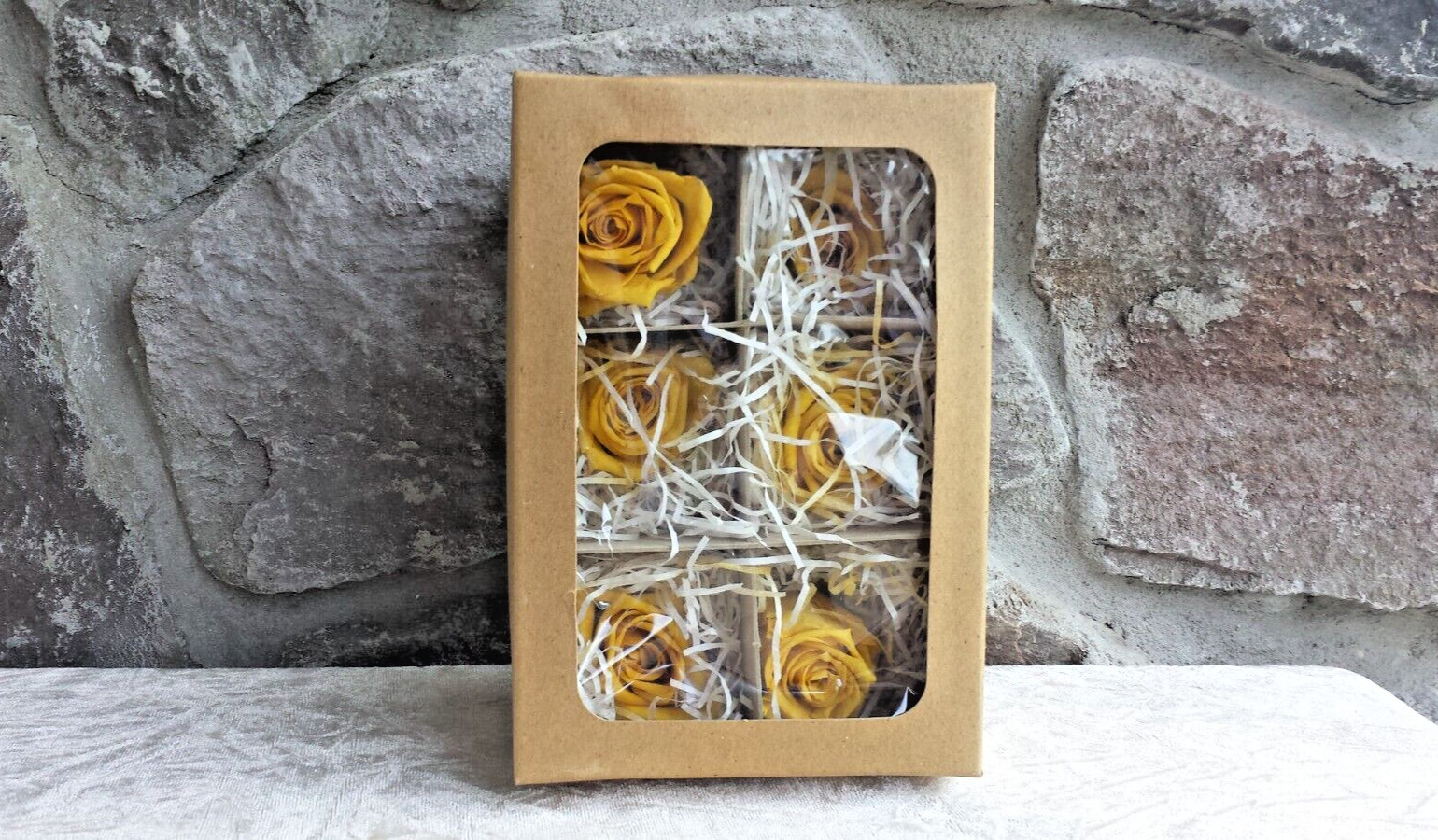 12 Yellow Rose Heads Flowers Silk Soft Artificial Fake DIY Craft Brand New