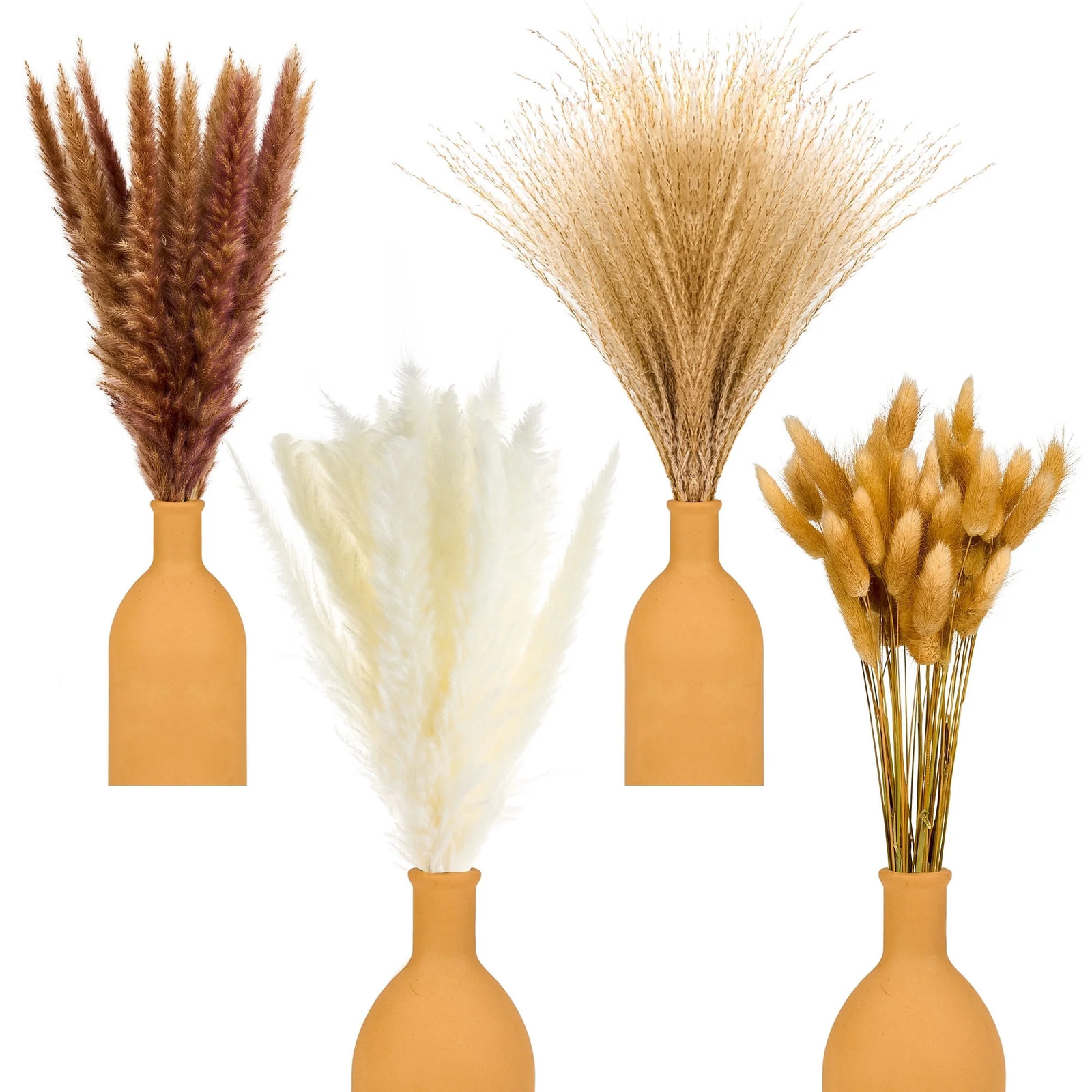 Pampas Grass Boho Decor 100 PCS UNOPENED/SEALED