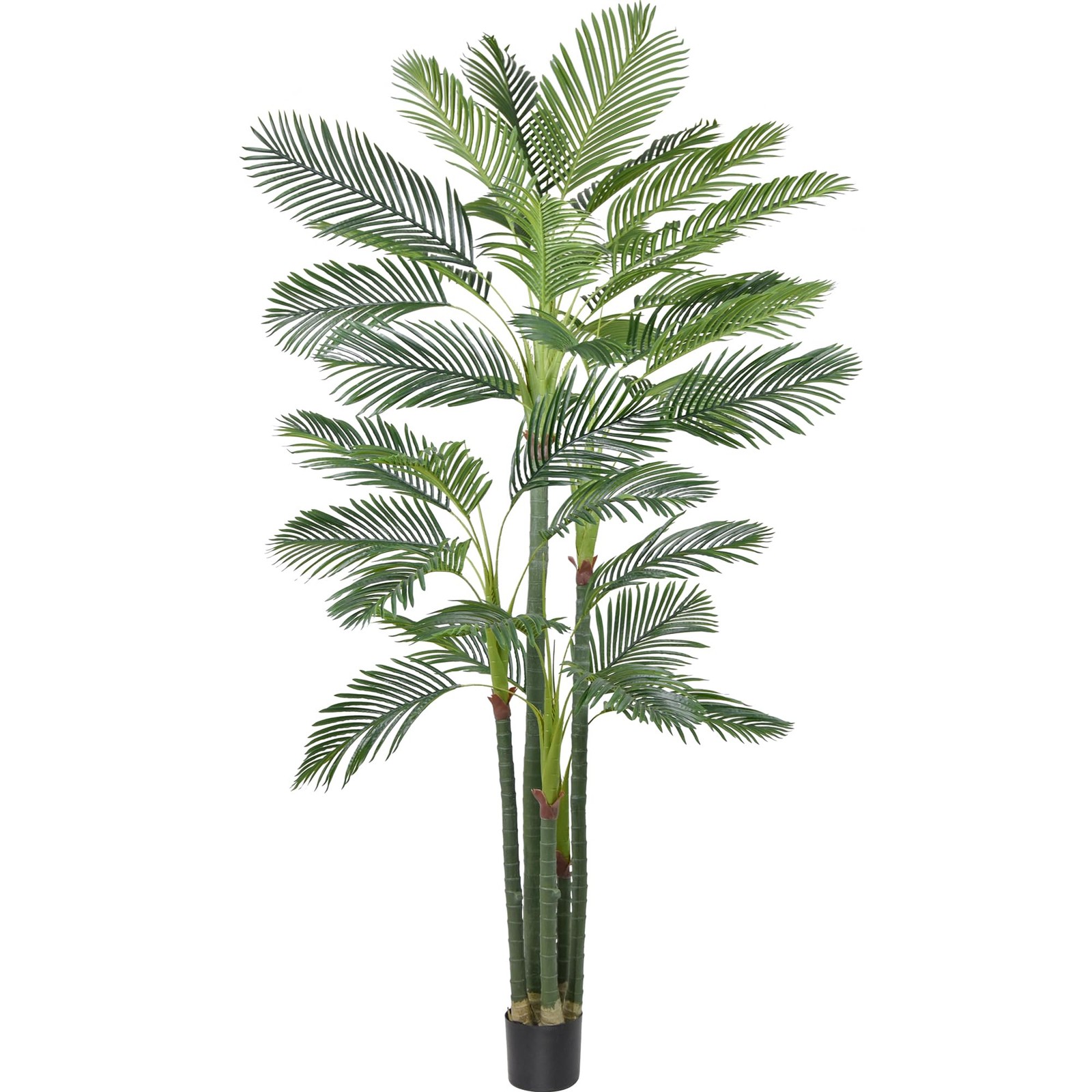 Artificial Palm Tree 9FT(108in) Tall Faux Tree with Large Trunks and 35 Reali…