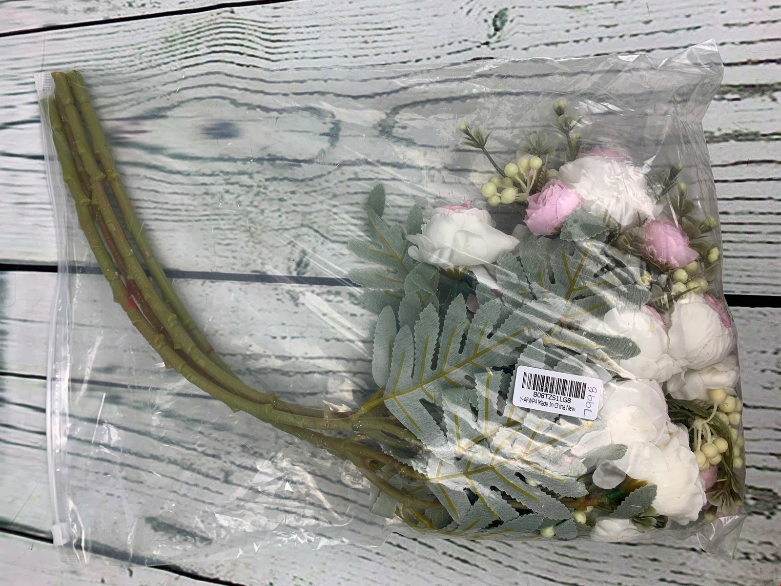 4Pcs Artificial Flowers Roses Fake Silk Flowers Home Decorative Party