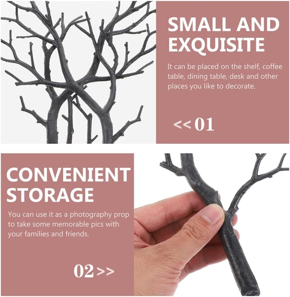 20pcs Artificial Tree Branches for Vase Household Party Decor Stems