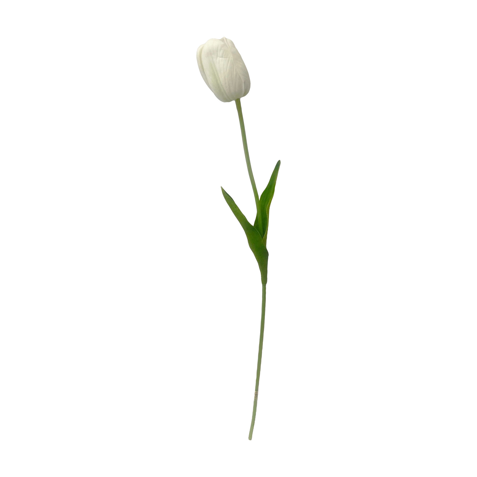 18 Pc Artificial Foam 15″ Real Touch White Tulip Bundle Flower Silk Floral