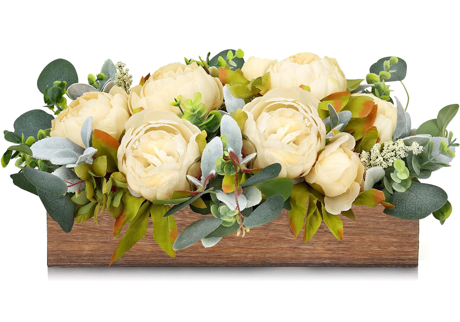 Flower Table Centerpieces for Dining Room, Summer Artificial Peony Table Cent…