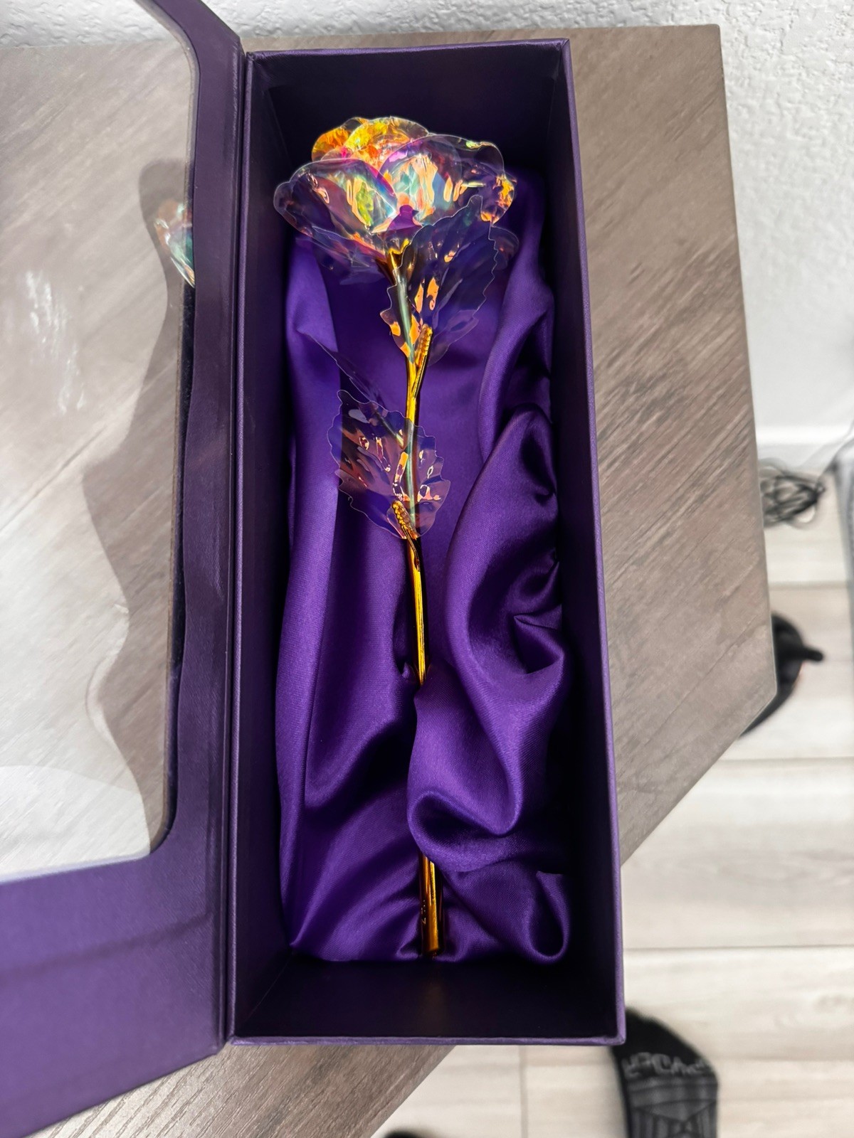 24k Gold Plated Foil Rose