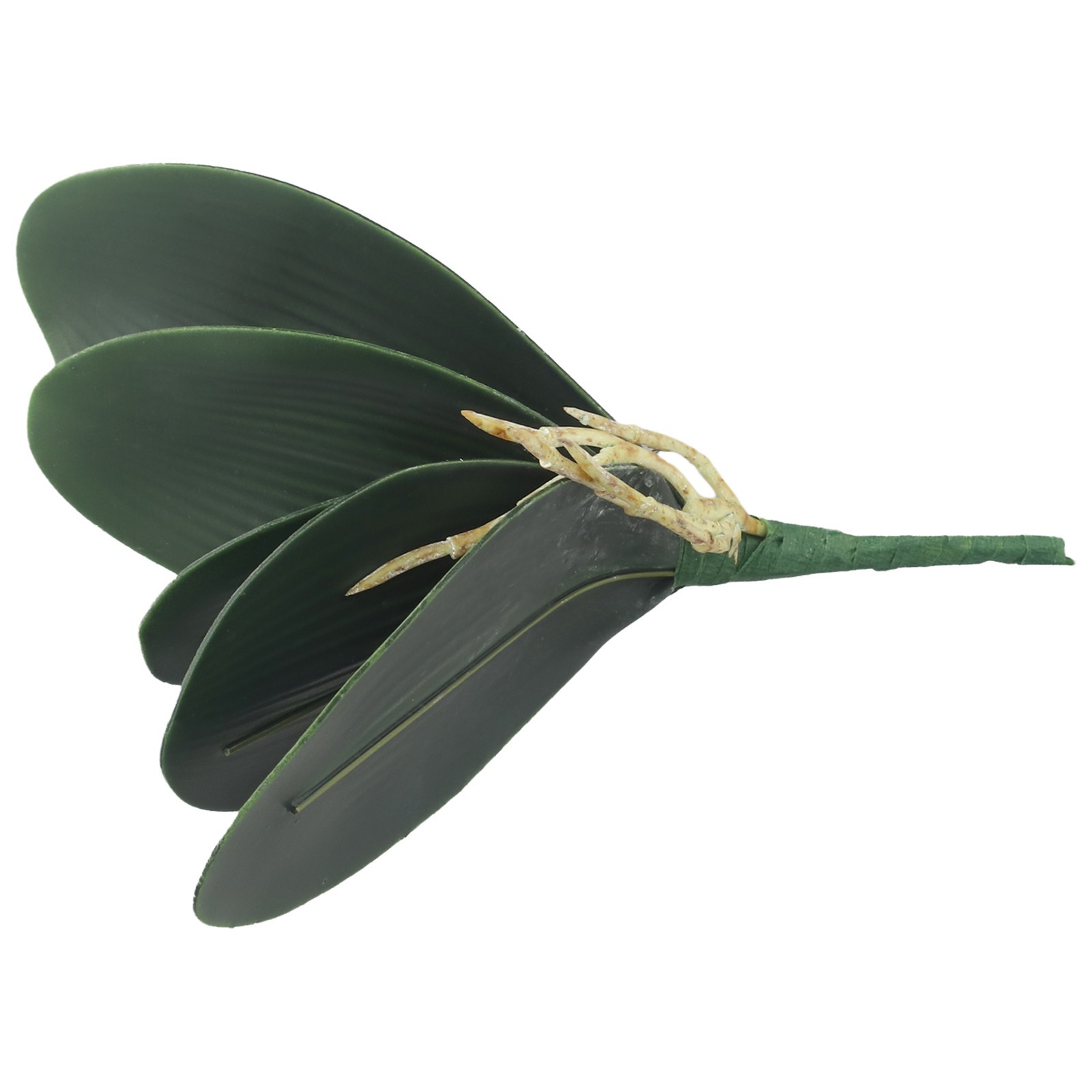 Fashion Artificial Fake Flower Orchid Plant Green Leaves Home Party Decor New