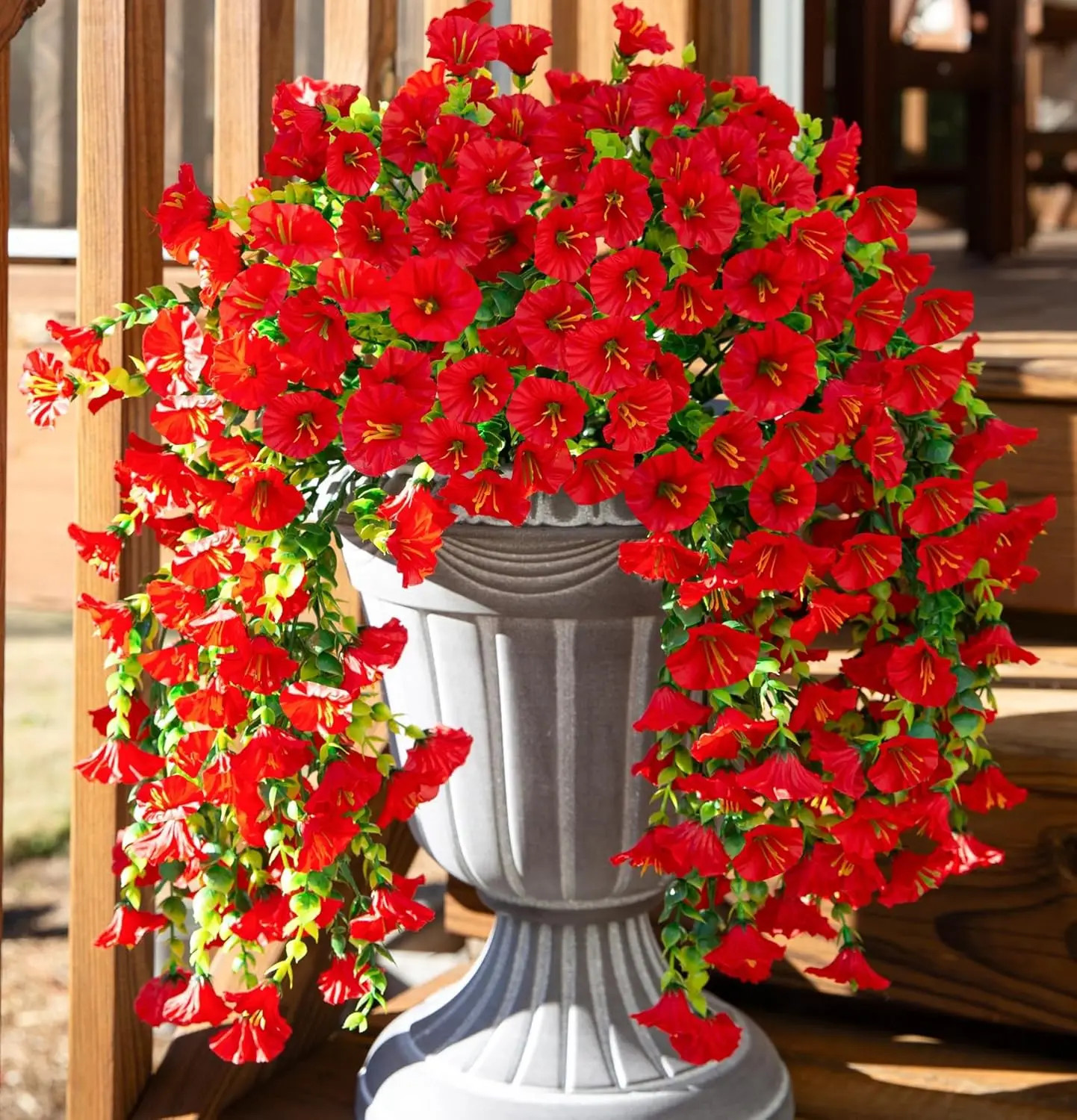 Artificial Morning Glory Flower Vine Wedding Garden Wall Home Decor DIY