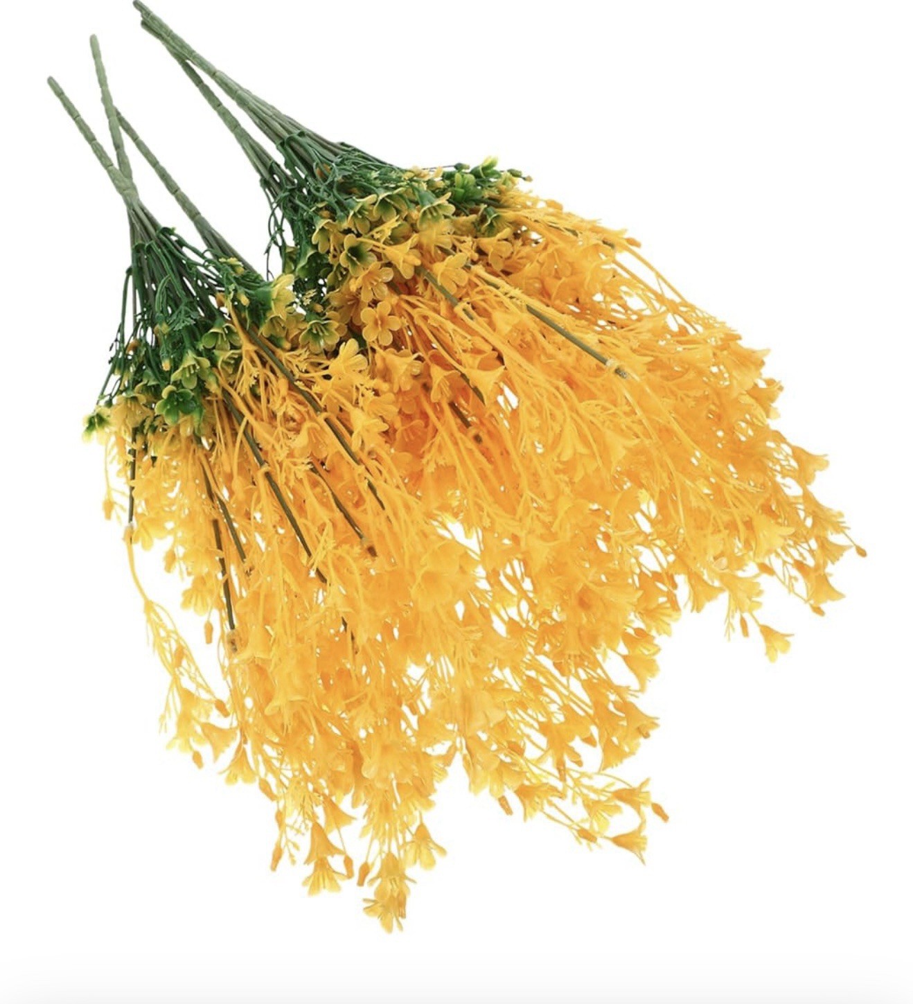 12 Pcs Bouquets for Wedding Artificial Marigold Fake Flowers Props (T-27)