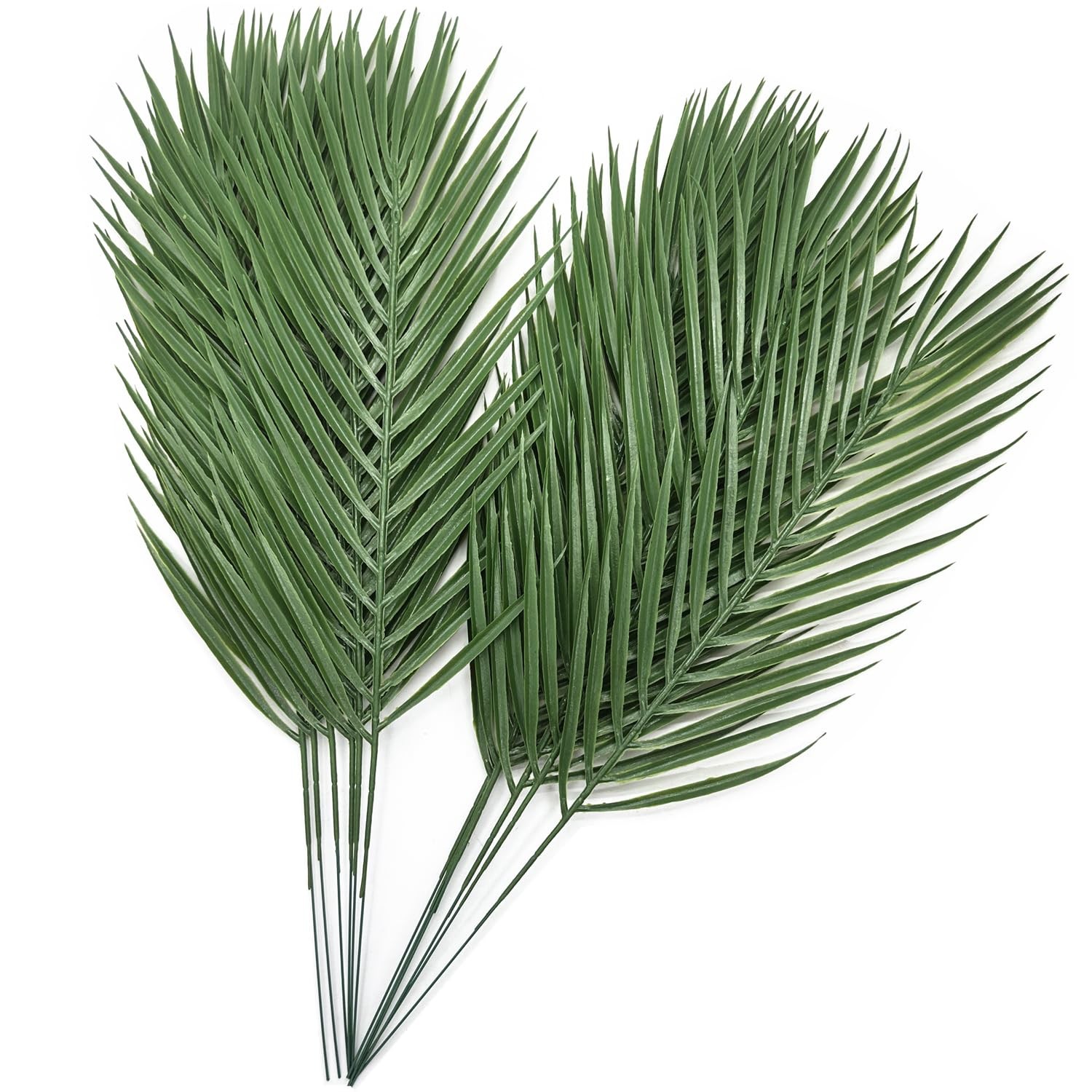 Artificial Tropical Palm Leaves Stems Monstera Plants Farmhouse Decoration