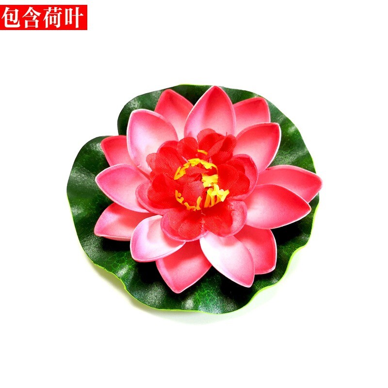 Fake Lotus Lotus Pool Fish 5PC10cm Simulation Lotus Flower Artificial Sleeping