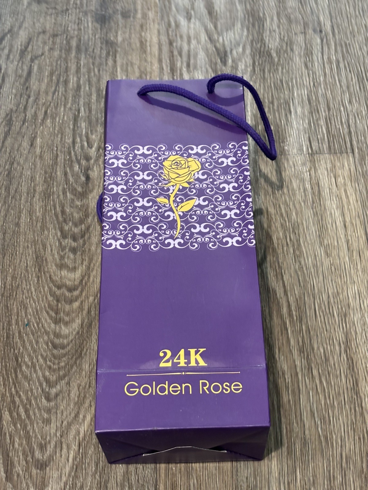 24K Forever Rose Red Rose Gold Dipped Rose 24K Rose Flower with Gift Box and