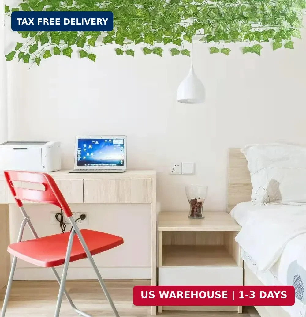 12 Pack 84Ft Artificial Ivy Garland, Fake Vines UV Resistant Greenery Leaves Fak