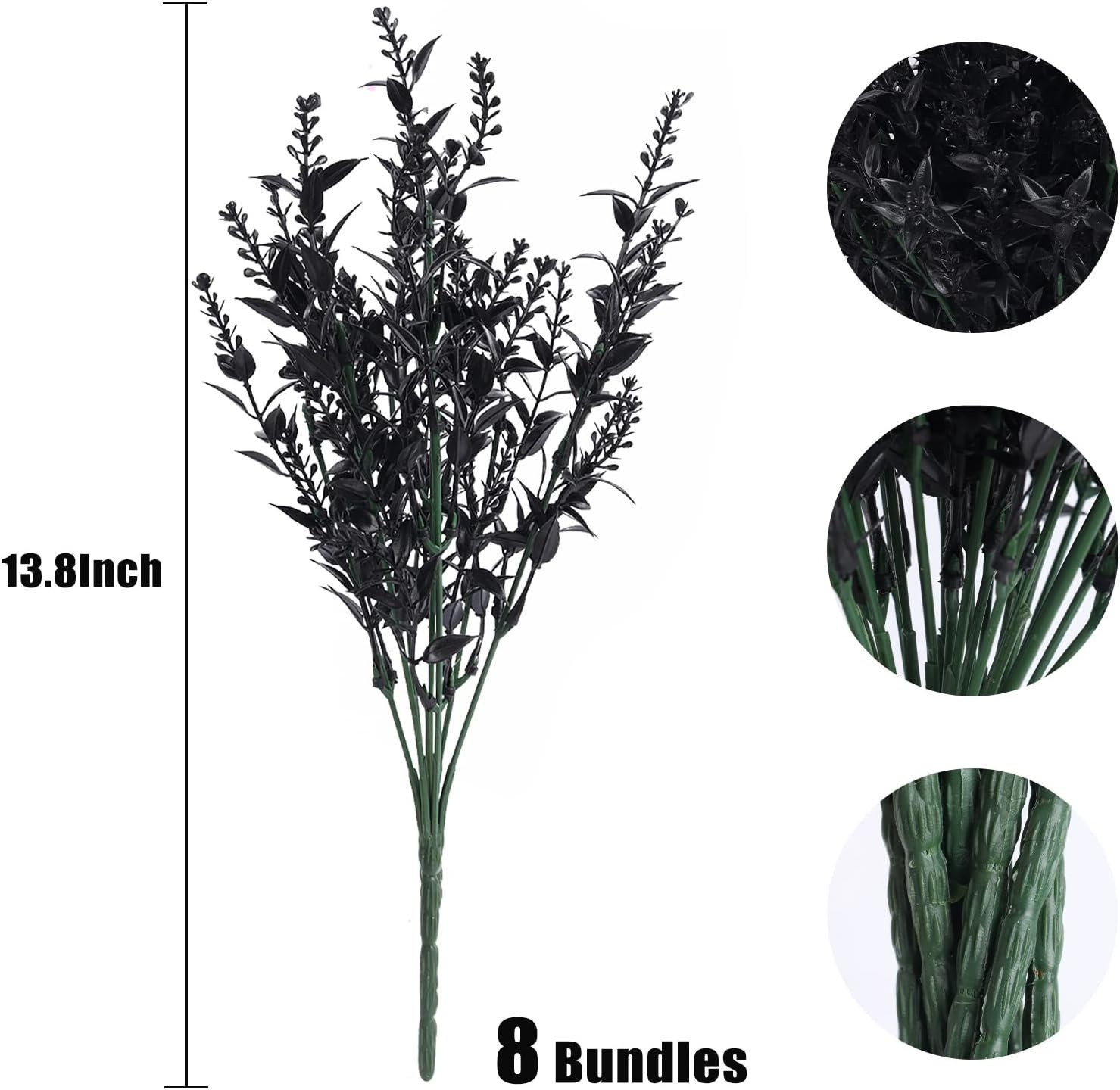 Versatile Faux Lavender Plants: Perfect for Gardens, Porches & Window Boxes
