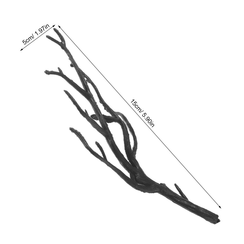 20 Pcs Dried Tree Branches for Decorating Fake Craft Twigs Artificial Limbs