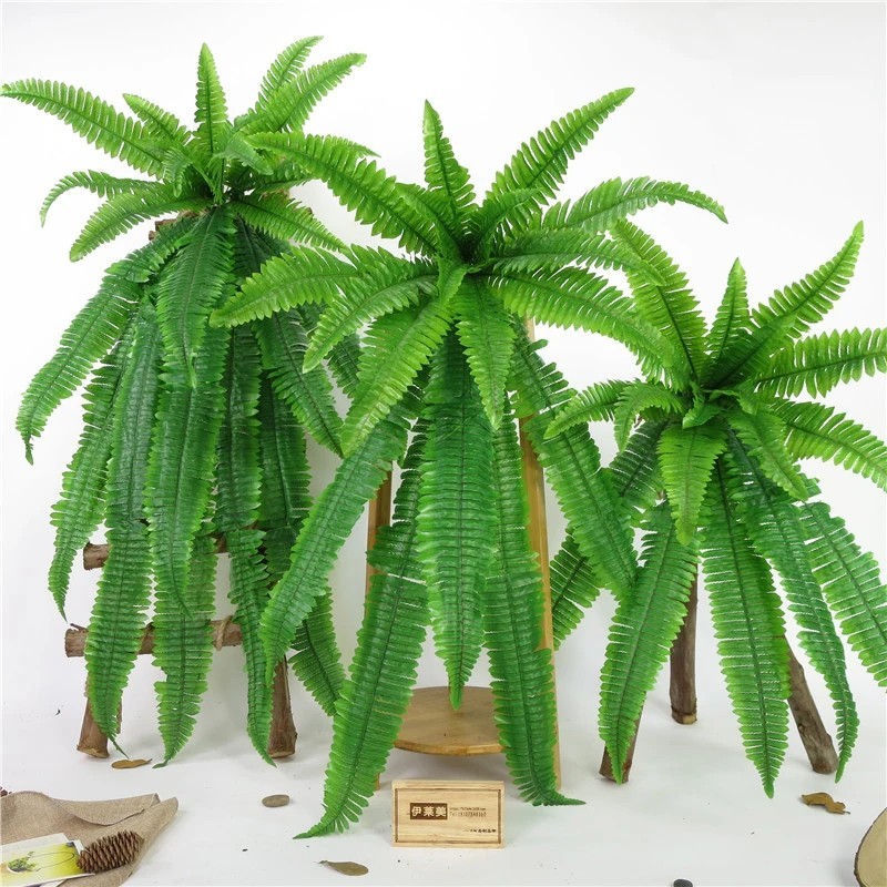 Artificial Boston Fern Wall Hanging Large Silk Plant Home Garden Party Decor