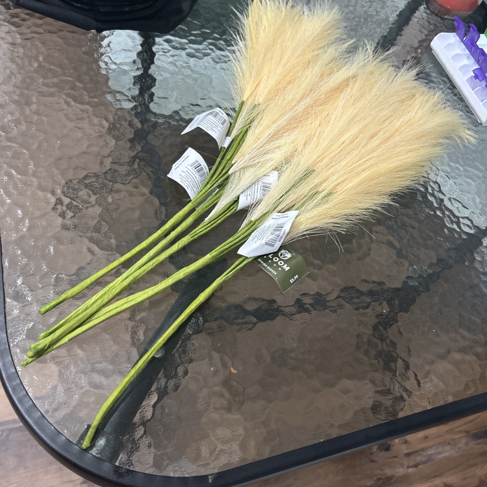 Artificial Spring Bushes New Lot Of 6