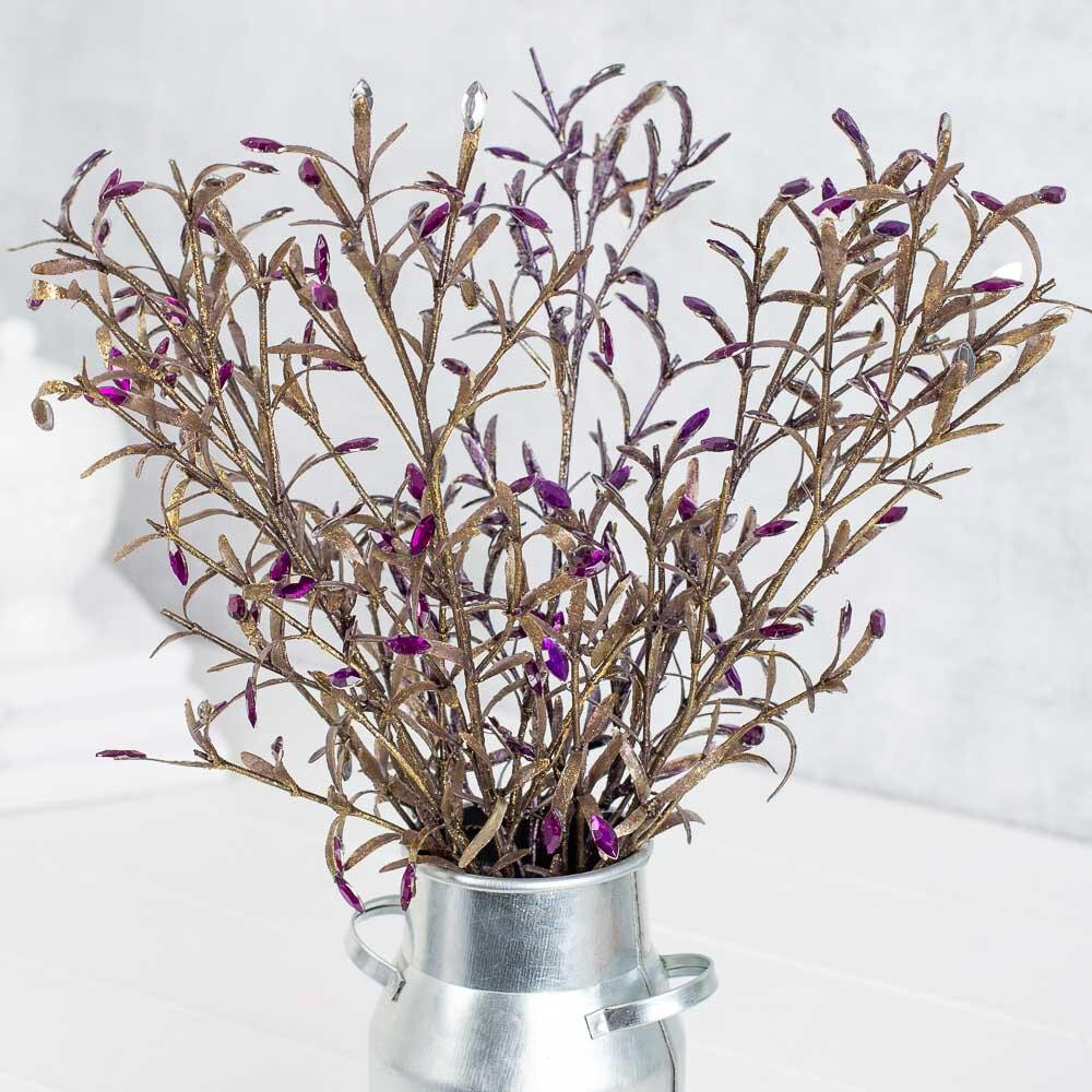 Factory Direct Craft Artificial Rosemary and Purple Diamond Sprays | 6 Spra