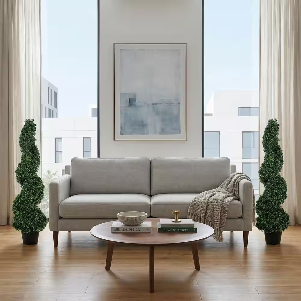 4 Ft. Artificial Boxwood Spiral Topiary Tree