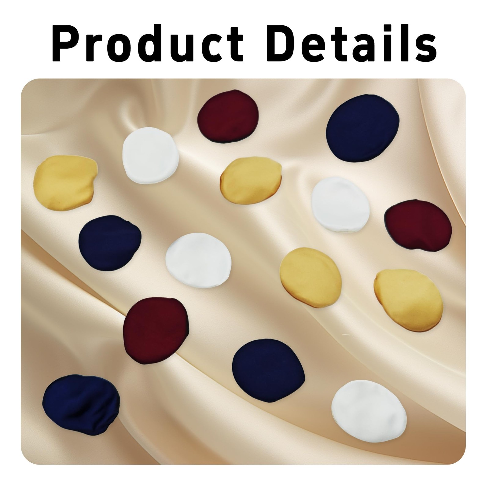 300PCS Silk Rose Petals, Realistic Soft Fabric Flower Petals, Burgundy Decor