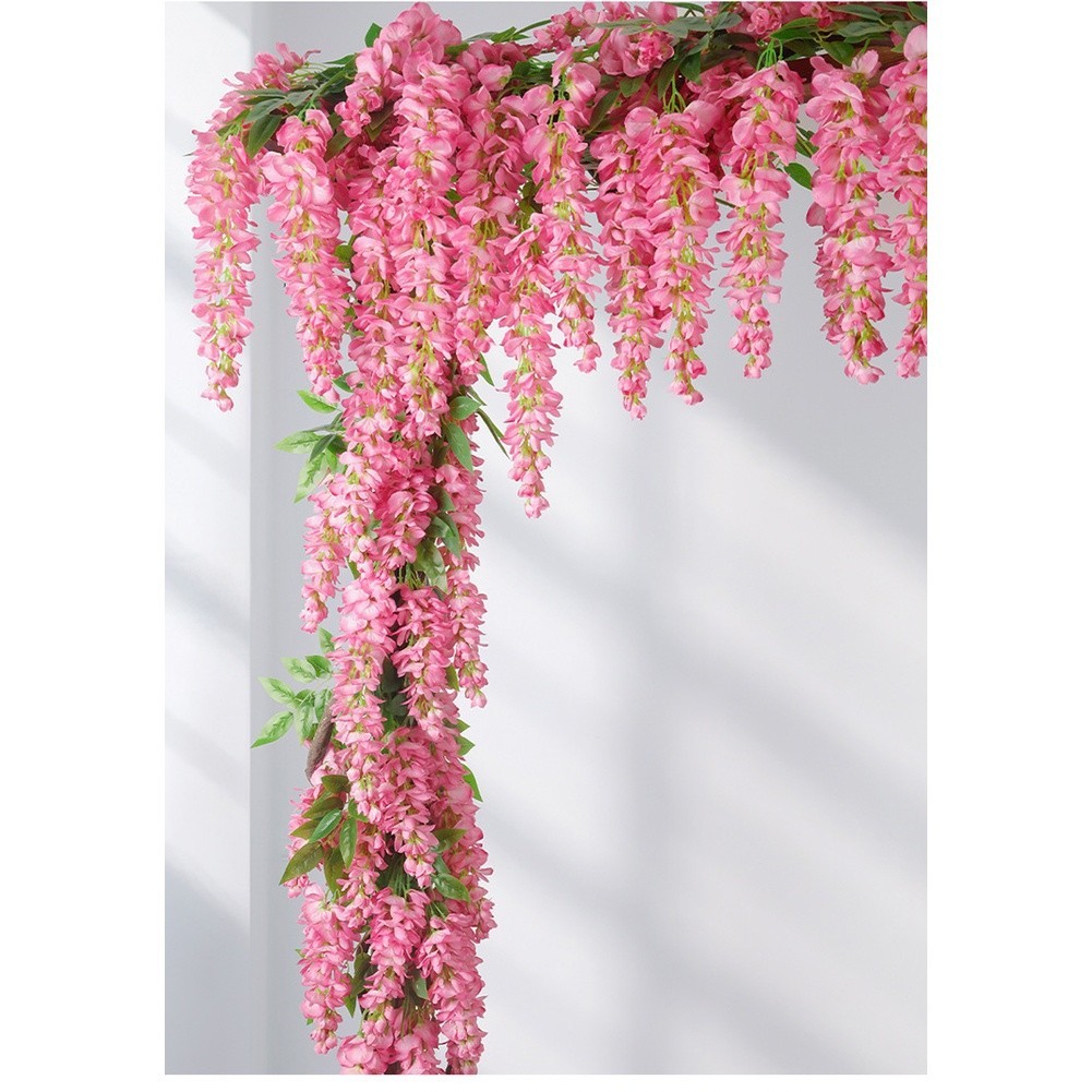 Artificial Wisteria Garland for Door Frame Wall Hanging Fireplace Mantel Decor
