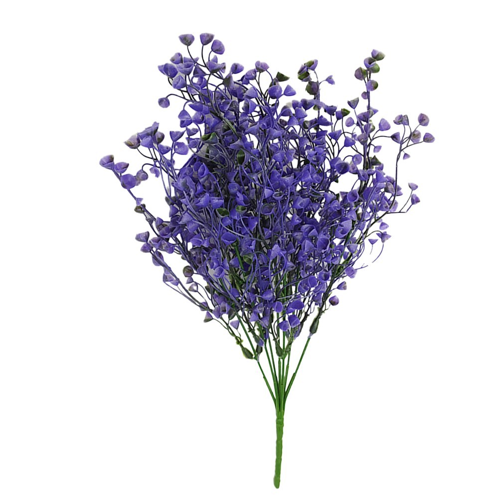 UV Resistant Faux Plastic Flowers for Garden Enhancement Vibrant Colors