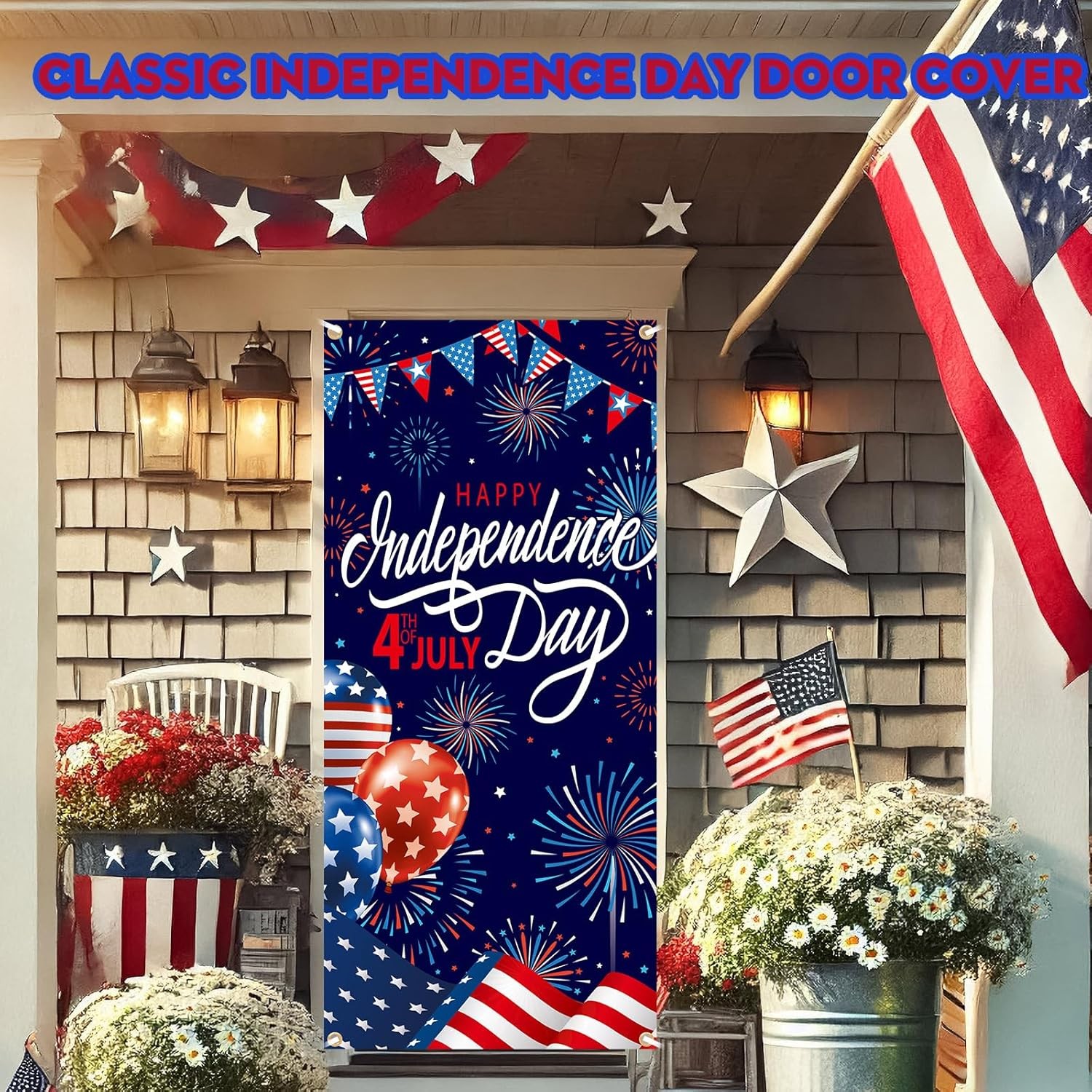 12 Pcs Summer Door Cover 78×35 Inch Holiday Party Decor Banner