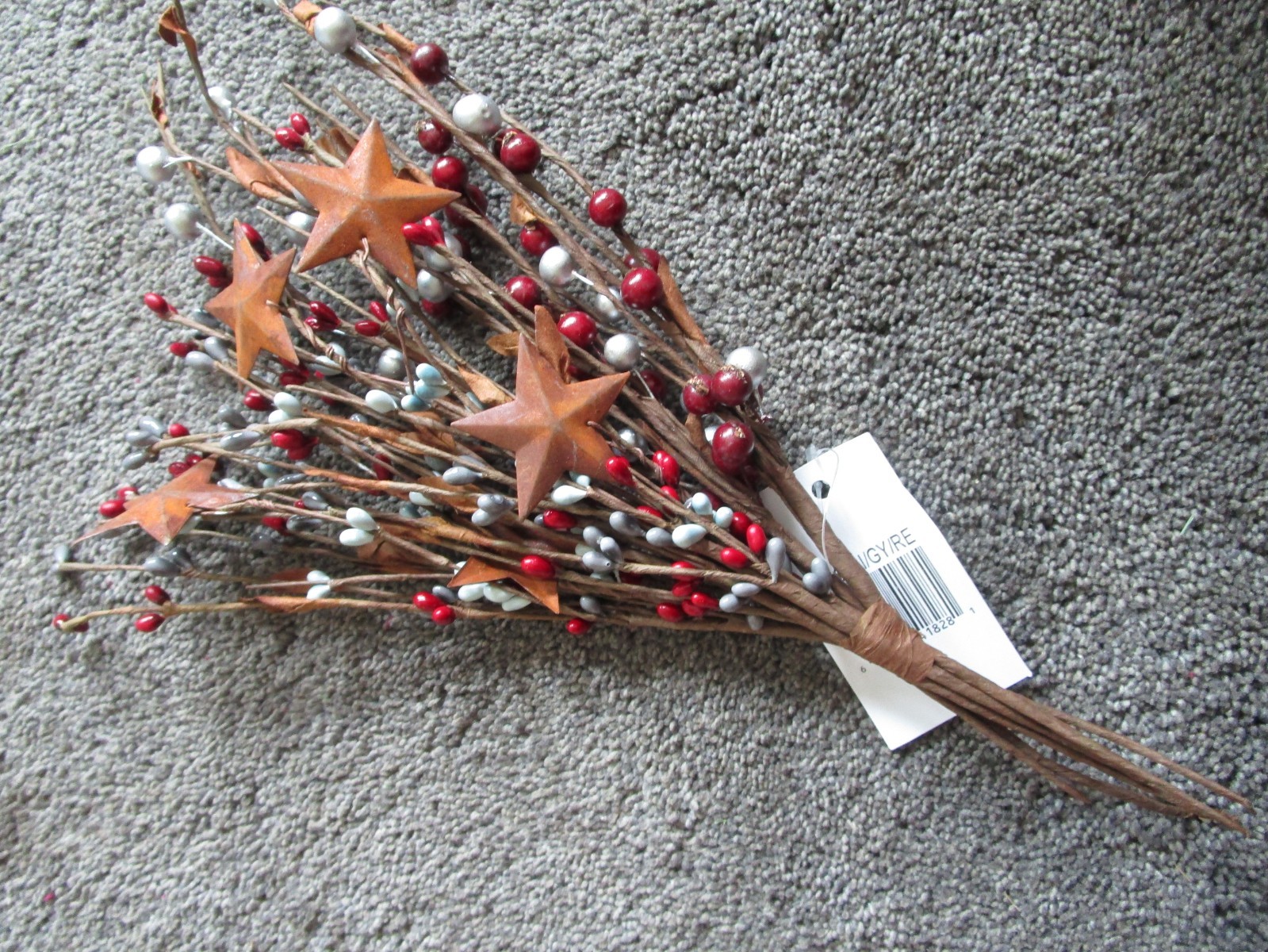 PIP Rice BERRY PICK RUSTY STARS 13″ SILVER, GRAY, RED, Scarlet Ohio State OSU